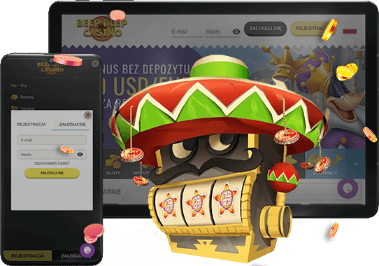 Zaloguj się na oficjalnej stronie internetowej Beep Beep Casino z Polski
